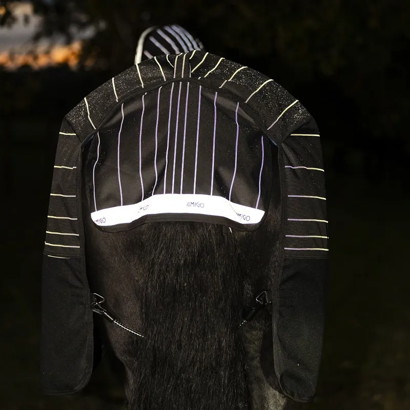 Amigo 1200D FieldSafe Reflectech Plus 100g Turnout Blanket - Reflective-10