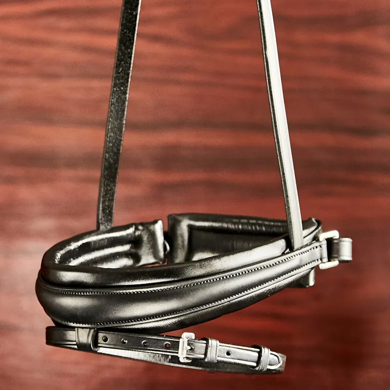 Finesse Cayenne Flash Bridle - Black/Silver-2
