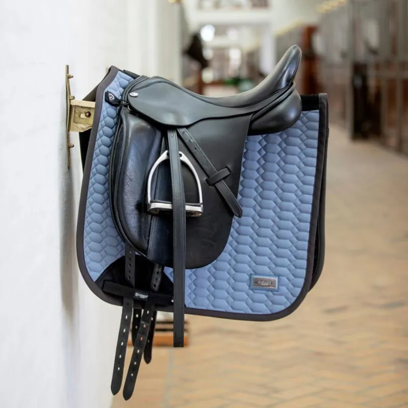 Catago FIR-Tech Grand Dressage Saddle Pad - Flint Stone-3