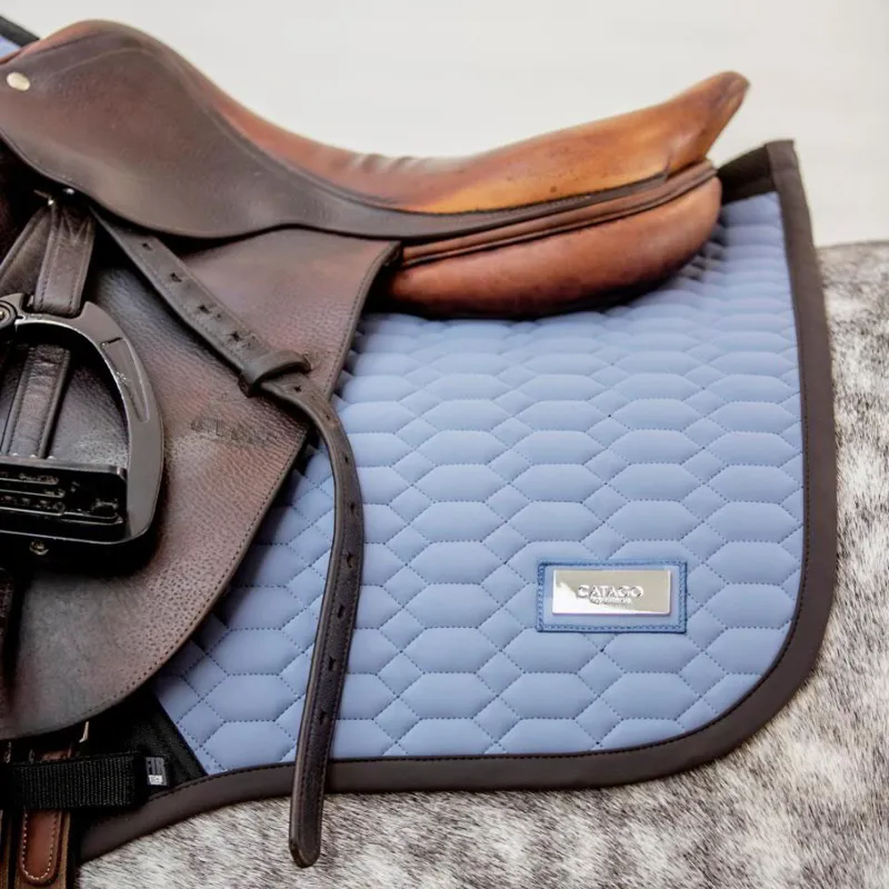 Catago FIR-Tech Grand Jump Saddle Pad - Flint Stone-1