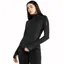 Aztec Diamond Fitted Womens Jacket - Black