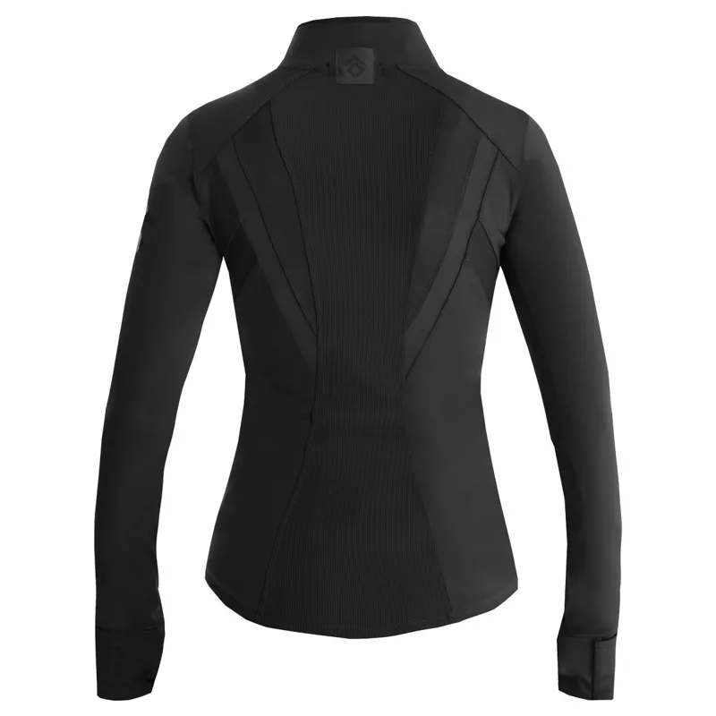 Aztec Diamond Fitted Womens Jacket - Black-2