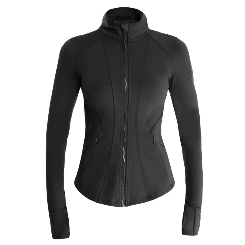 Aztec Diamond Fitted Womens Jacket - Black-1