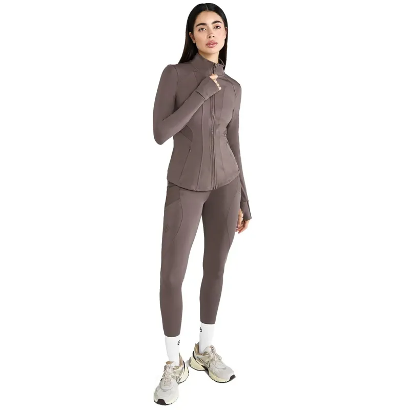 Aztec Diamond Fitted Women's Jacket - Fawn-1