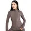 Aztec Diamond Fitted Women's Jacket - Fawn