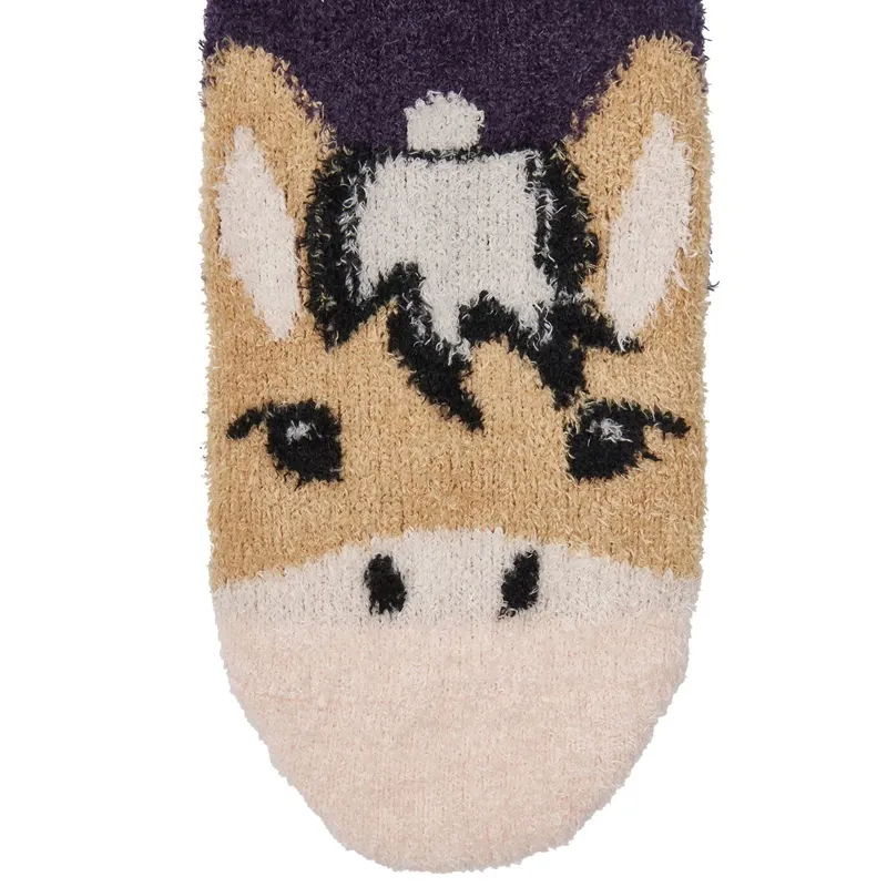 LeMieux Fluffy Character Junior Socks - Fjord-2