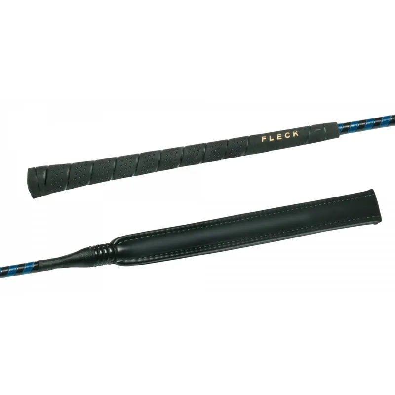 Fleck Competition Grip Jockey Bat - Black/Blue
