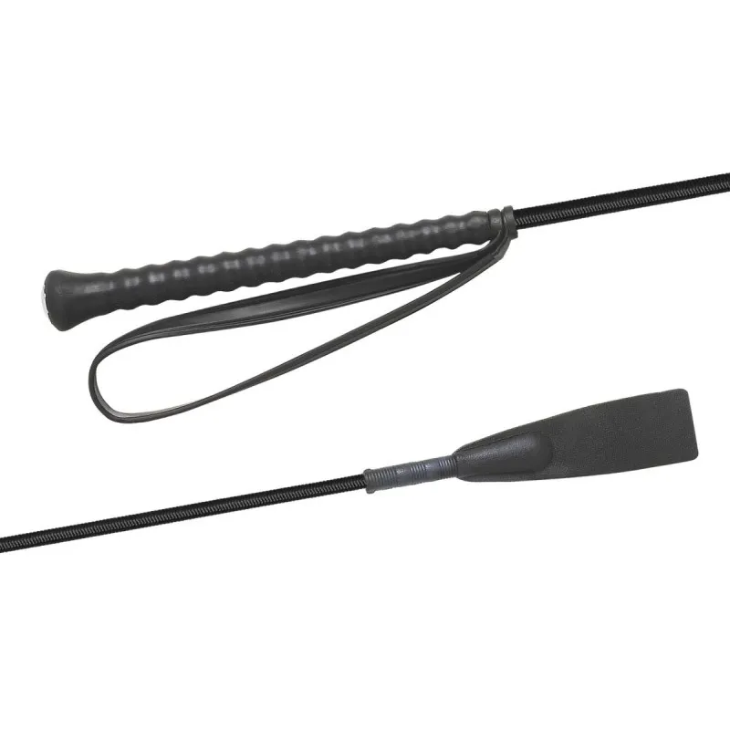 Fleck Rubber Handle Jumping Bat - Black