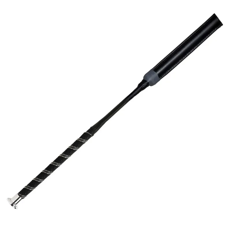 Fleck Soft Grip Jump Bat with Cap - Black
