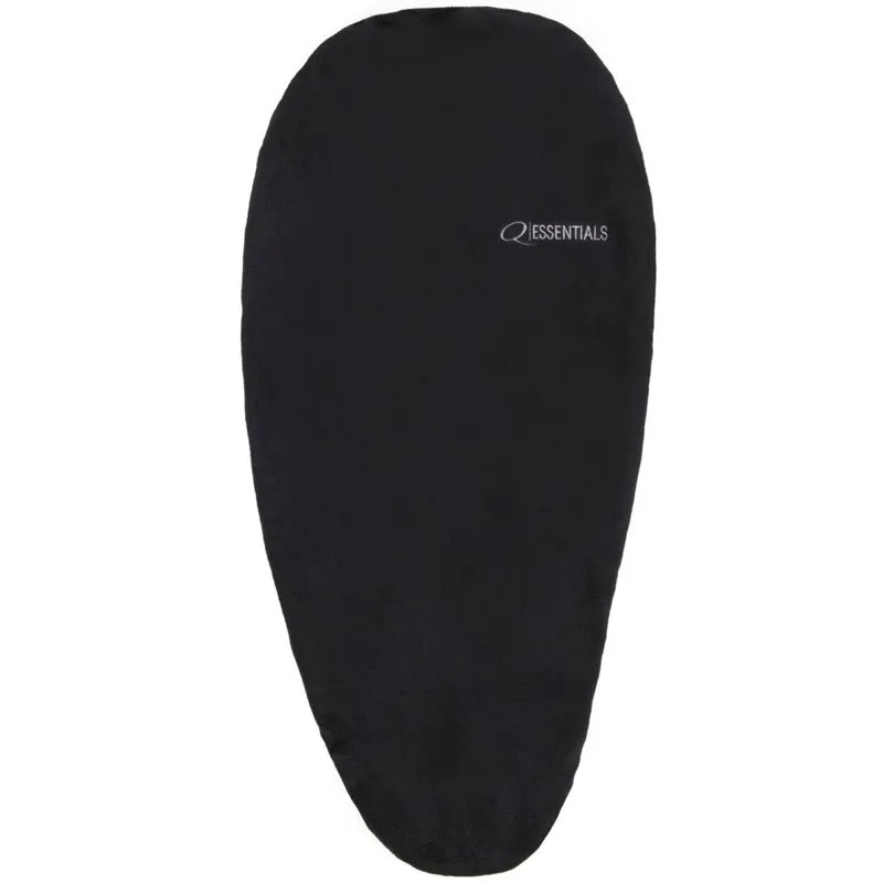 QHP Fleece Bridle Cover - Black