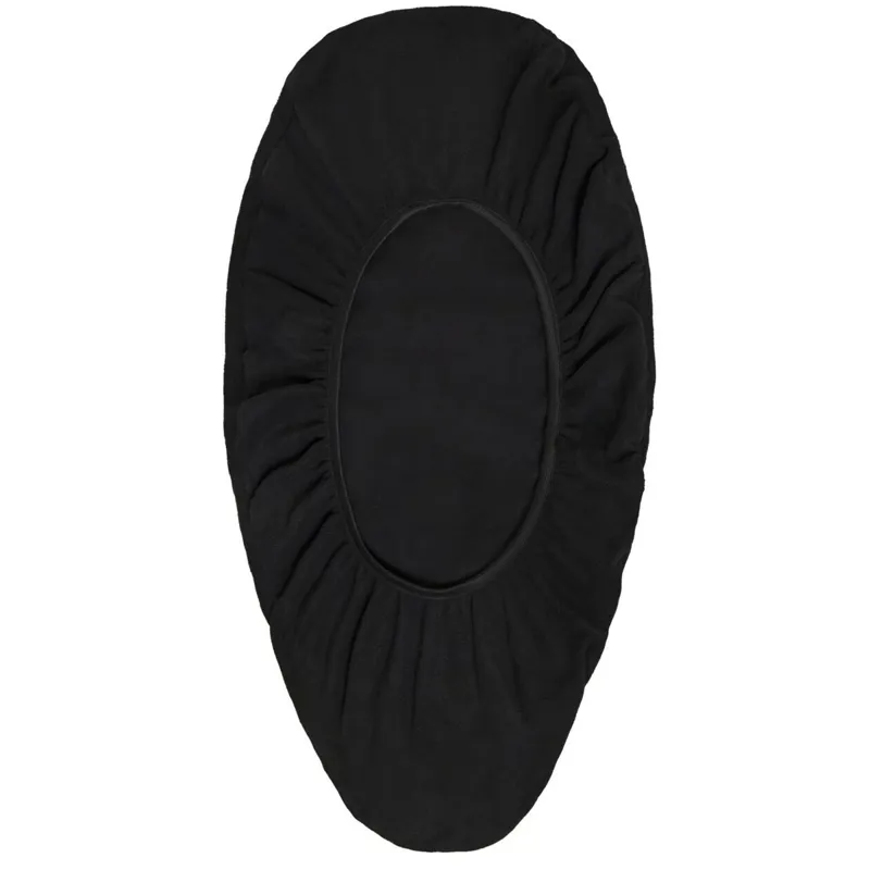 QHP Fleece Bridle Cover - Black-1