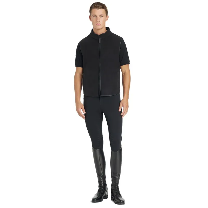 LeMieux Mens Fleece Vest - Black-4
