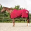 QHP Fleece Show Cooler - Burgundy/Silver