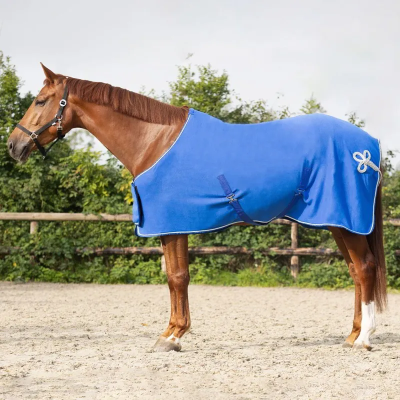 QHP Fleece Show Cooler - Cobalt Blue/Silver