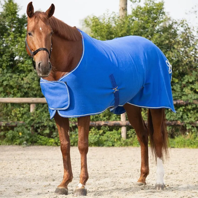 QHP Fleece Show Cooler - Cobalt Blue/Silver-1