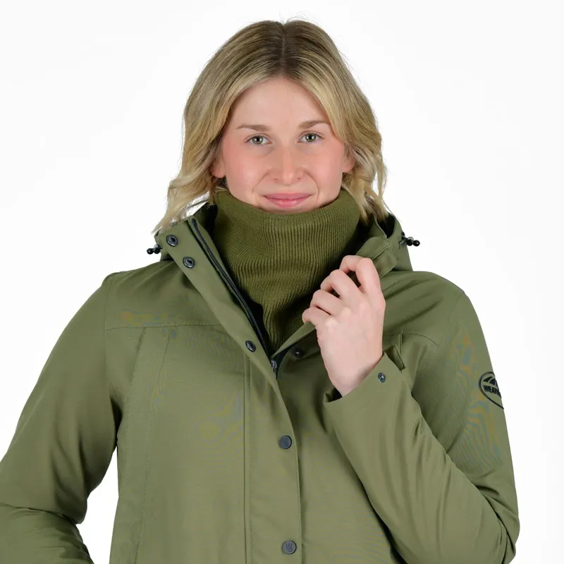 WeatherBeeta Fleece Lined Neck Warmer - Olive Night-1