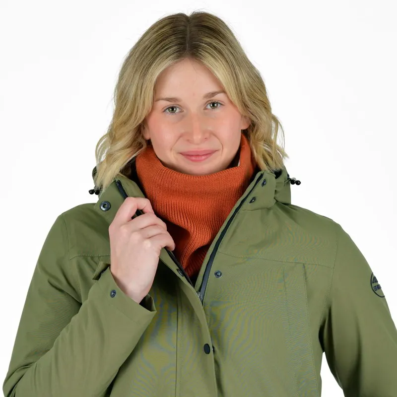 WeatherBeeta Fleece Lined Neck Warmer - Redwood-1