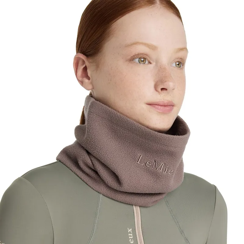 LeMieux Fleece Neck Warmer - Walnut