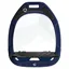 Flex-On Green Composite Grip Stirrups - Navy/Black/Navy