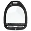 Flex-On Green Composite Ultra Grip Stirrups - Black/Black/Grey