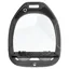 Flex-On Green Composite Ultra Grip Stirrups - Dark Grey/Black/Grey