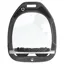 Flex-On Green Composite Ultra Grip Stirrups - Dark Grey/Grey/Black