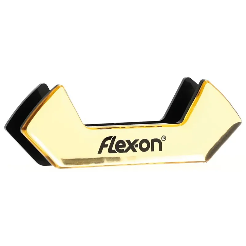 Flex-on Safe-on Plain Stirrup Stickers - Gold