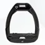 Flex-on Safe-on Grip Safety Stirrups - Black/Black/Black
