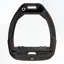 Flex-on Safe-on Grip Safety Stirrups - Dark Grey/Black/Black