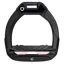 Flex-On Safe-On Junior Safety Stirrups - Black/Black/Light Pink