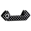 Flex-On Safe-on Specials Stirrup Magnets - Dots Black