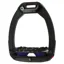 Flex-On Safe-On Ultra Grip Safety Stirrups - Black/Black/Purple
