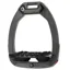 Flex-On Safe-On Ultra Grip Safety Stirrups - Dark Grey/Black/Black