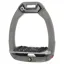 Flex-On Safe-On Ultra Grip Safety Stirrups - Dark Grey/Grey/Black