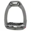 Flex-On Safe-On Ultra Grip Safety Stirrups - Dark Grey/Grey/Grey