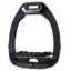 Flex-On Safe-On Ultra Grip Safety Stirrups - Navy/Black/Black