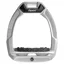 Flex-On Safe-On Ultra Grip Safety Stirrups - Silver Grey/Grey/Carbon