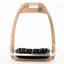Flex-On Hunter H Ultra Grip Stirrups - Rose Gold/Aluminum/Black