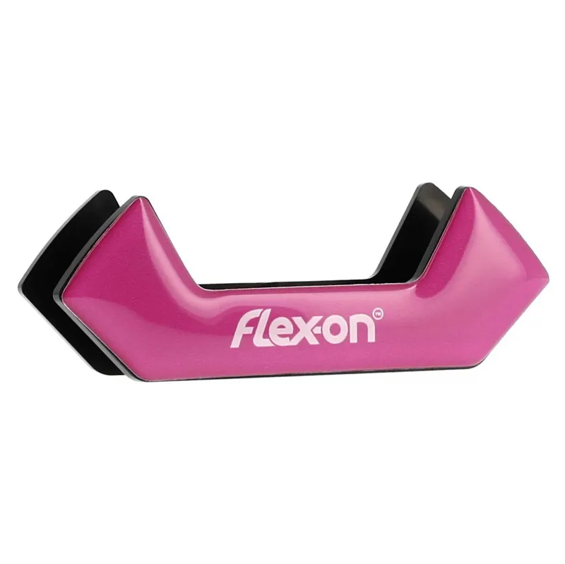 Flex-On Safe-on Plain Stirrup Magnets - Pink