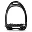 Flex-On Aluminum Ultra Grip Stirrups - Black/Black