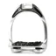 Flex-On Aluminum Ultra Grip Stirrup Irons - Aluminum/Black