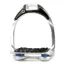 Flex-On Aluminum Ultra Grip Stirrup Irons - Aluminum/Blue