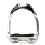 Flex-On Aluminum Ultra Grip Stirrup Irons - Aluminum/Grey