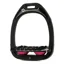 Flex-On Green Composite Ultra Grip Stirrups - Black/Black/Pink