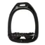 Flex-On Green Composite Ultra Grip Stirrups - Black/Black/Plum