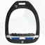Flex-On Green Composite Ultra Grip Stirrups - Black/Grey/Dark Blue