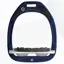 Flex-On Green Composite Ultra Grip Stirrups - Navy/Grey/Grey