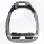 Flex-On Green Composite Ultra Grip Stirrups - Silver Gray/Gray/Black
