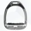 Flex-On Green Composite Ultra Grip Stirrups - Silver Grey/Grey/Grey