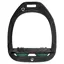 Flexon Green Composite Ultra Grip Stirrups - Black/Black/Dark Green